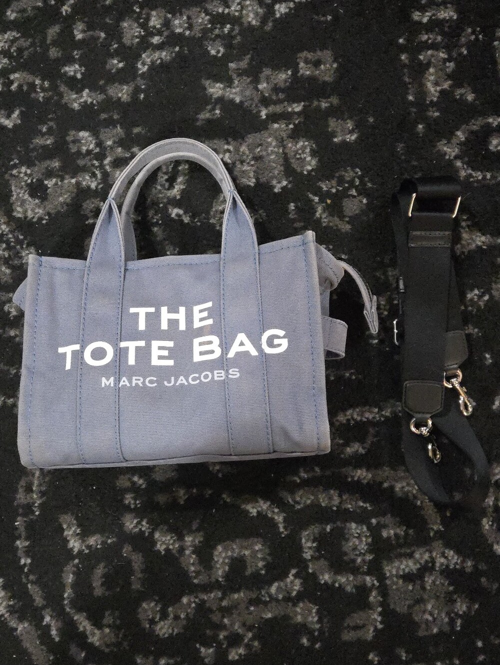 Marc Jacobs The Tote Bag Small Mini Blue